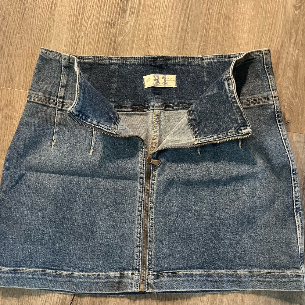 We The Free Denim Mini Skirt size 31